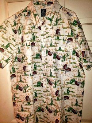 Cactus and Taco button up shirt. Exclusive design