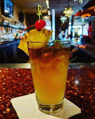 One last Mai Tai - they are a double shot, so double the price, but it's no joke. This is NOT watered down!