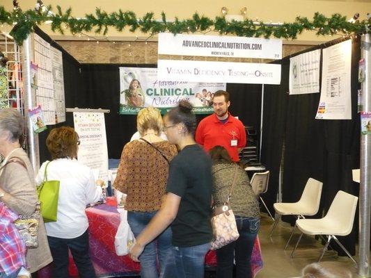 Periodically, we sponsor Clinical Nutrition Clinics at local events!