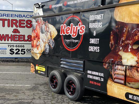 15''FUEL WHEELS BURGERS TRUCK