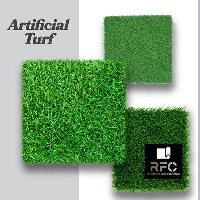 Did you know that are more than just one type of grass? Come see our wide variety of artificial turf.