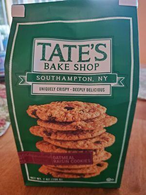 Because it's too difficult to pass on Tate's Cookies