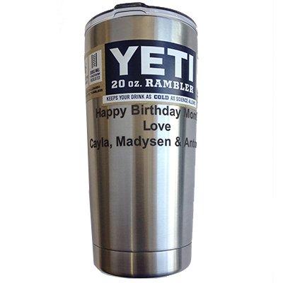 Personalized Yeti Rambler Tumble