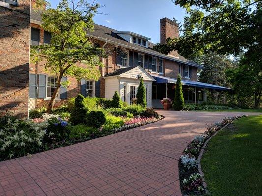 Outside the house. Main entrance. Beautiful property.