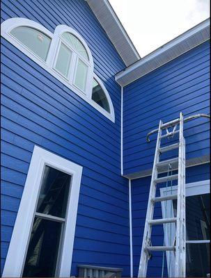 More exterior work!