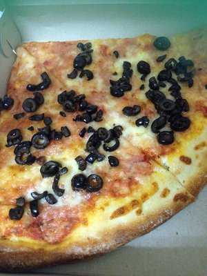 Olive pizza!!!