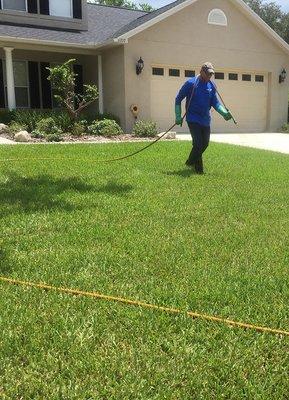 Tampa Lawn Grass Care Management Pesticide Pest Control Fertilize Green Grass Corporate and Residential Services