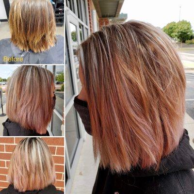 Hair color/balayage