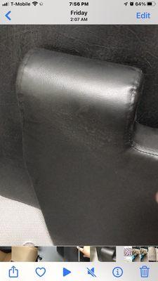 Dirty, Faded, Damage replacement seat