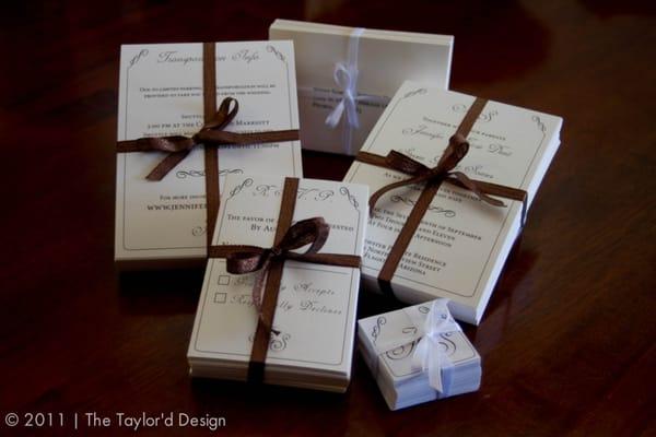 Wedding invitations