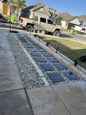 Walkway installation