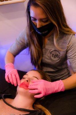 Need a facial? We got ya covered! Chemical peels, Hydrafacial, microneedling, and laser options for facial rejuvenation