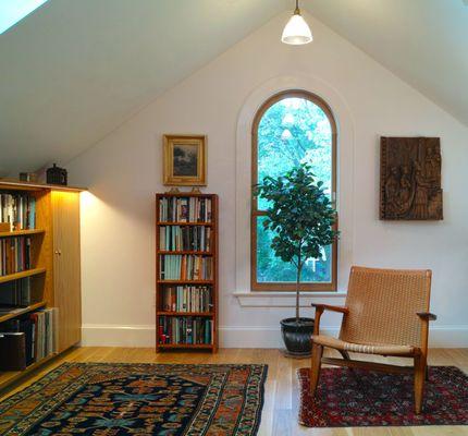 Raised roof in challenging Victorian attic renovation