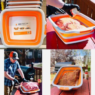 E Z Drip BBQ Prep Tub