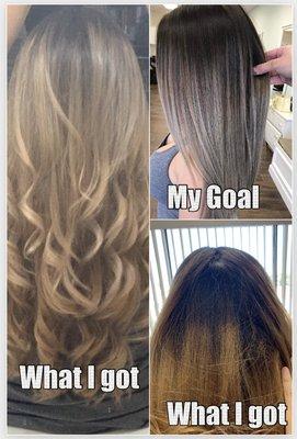 My hair