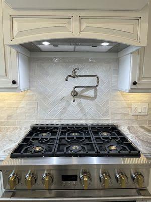 Custom Mosaic Backsplash