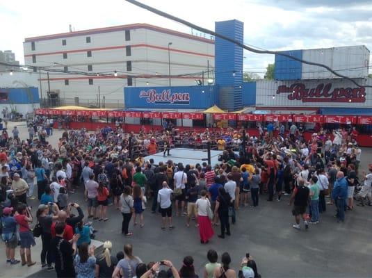 Mexican wrestling! The masks are great!