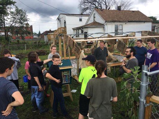 Volunteers at hope Center