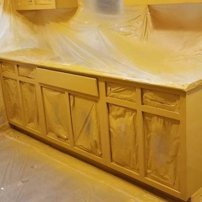 Cabinets painting