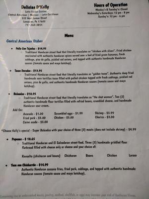 Menu 1/6