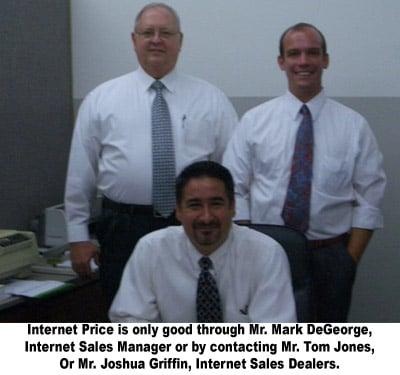 Internet Sales Department.