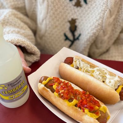 Lemonade Refresher & Make Your Own Hot Dogs.