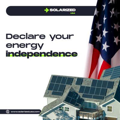 Energy Independence with Solarized USA.