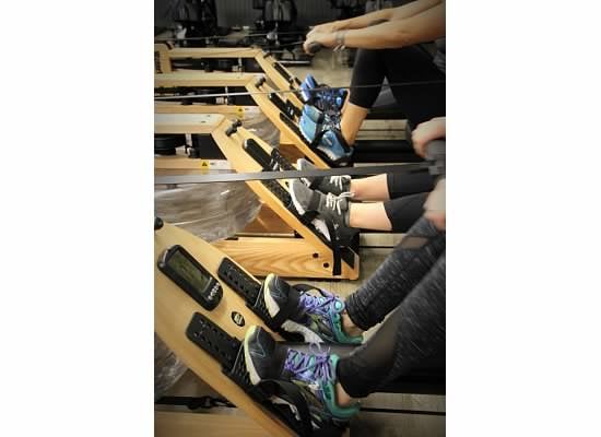 WaterRowers provide Alloy clients with a high-intensity, no-impact workout that torches calories.