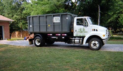 Charlotte Dumpster Rental Truck