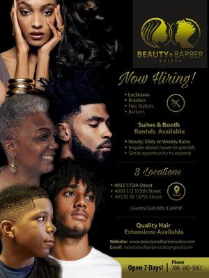 Beauty & Barber Suites