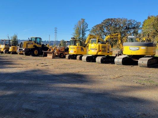 Just part of our late model fleet.