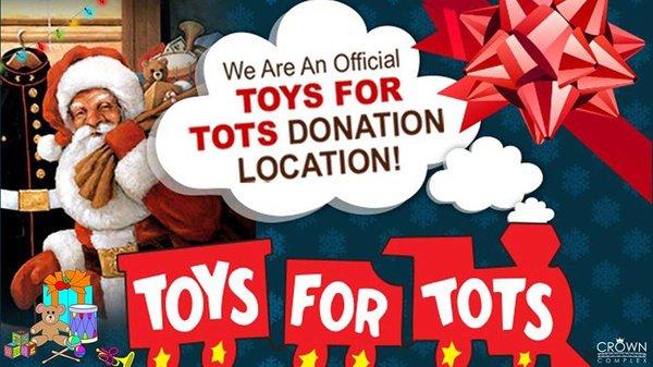 Bring your new, unwrapped toy donations for Toys 4 Tots to our Fayetteville Allstate Glass location for collection.