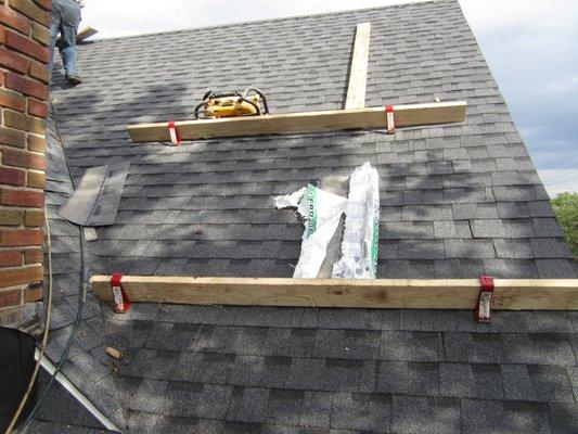 New Roofing installed in south fargo