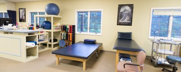 Treatment space at Atlantic Physical Therapy Center of Manahawkin