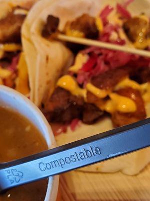 Love Compostable Product Use!