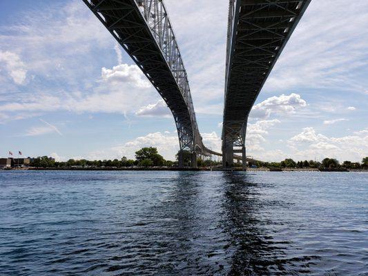 View of Blue Water Bridge