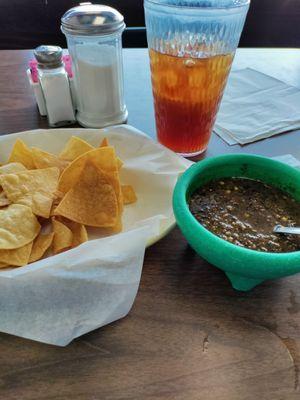 Chips and salsa