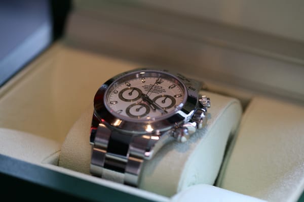 Rolex Daytona's often come through the door of New York Loan Company for both purchase or pawn