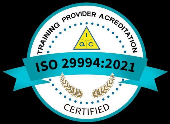 ISO Quality Consulting achieves Certification to ISO 29994 allowing it to provide Verifiable Accredited Courses.