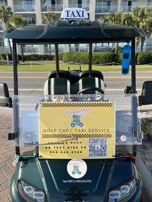 Golf Cart Beach Rides