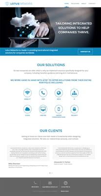 Web Design - Lotus Networks