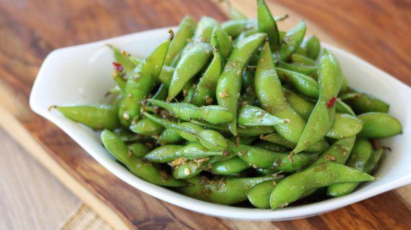 Garlic Edamame