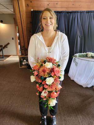 Another beautiful bride getting ready