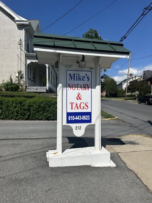 Mike's Notary & Tags