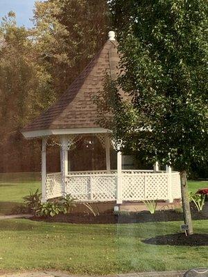 Gazebo on the grounds