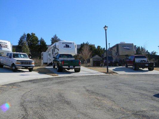 Concrete RV Site