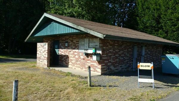 Restroom for rv park users