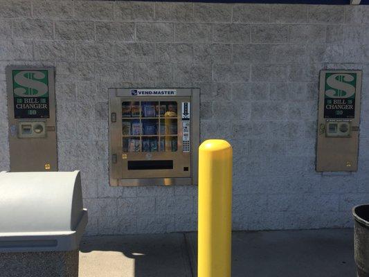 Vending Machine and Bill Changers