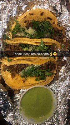 Asada tacos