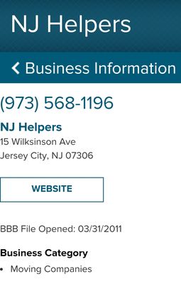 Contact number is the same, but unethical Ricky claims he's OUT OF BUSINESS